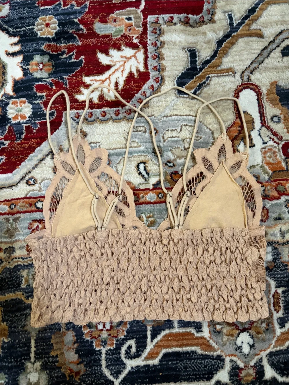 Free people tan Nude Adela Bralette S